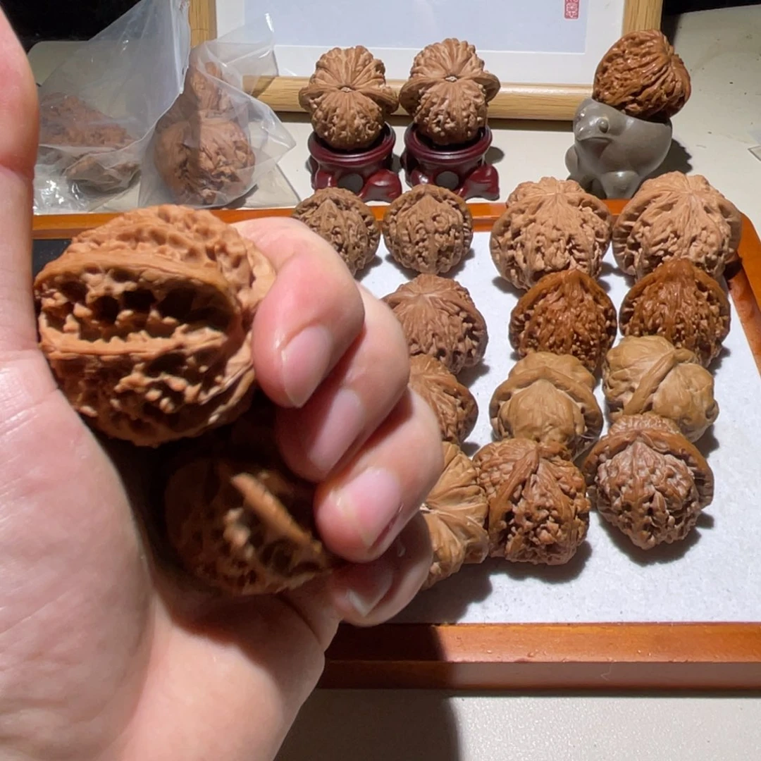 g***n文玩核桃吊坠43全品苹果园