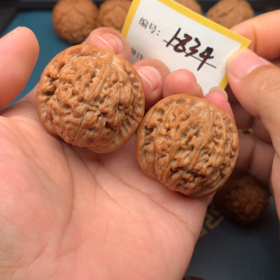 把件文玩核桃40.5莲花1834