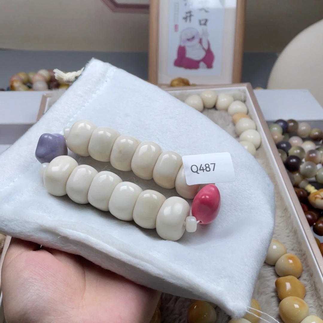 喜***燕吊坠菩提根/象牙果Q487牙果方块23mm一串通货