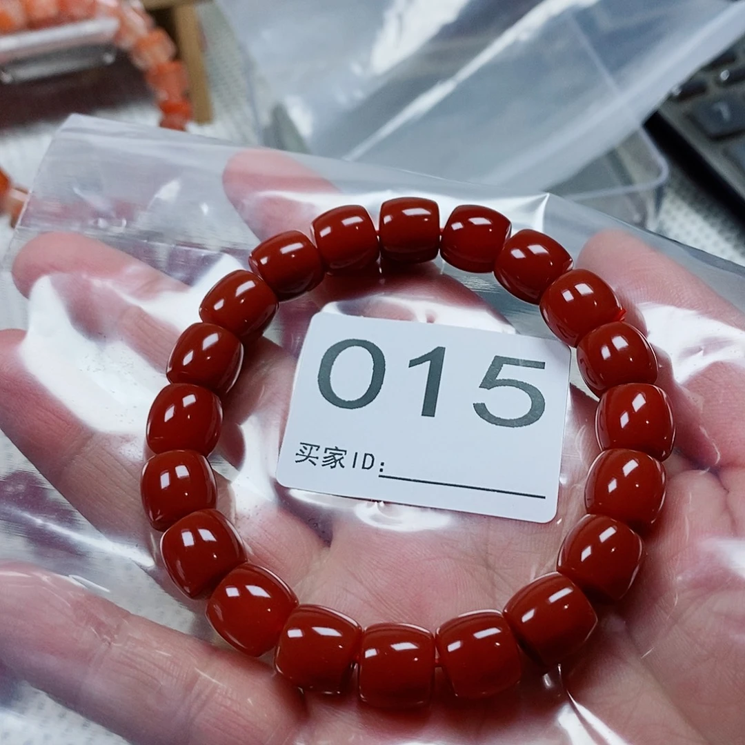 T****南红玛瑙未镶嵌手串卡10