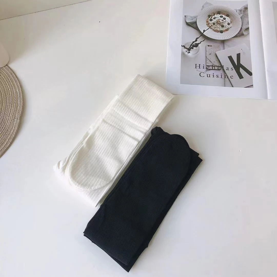 A094儿童春秋宽条连脚裤袜2116