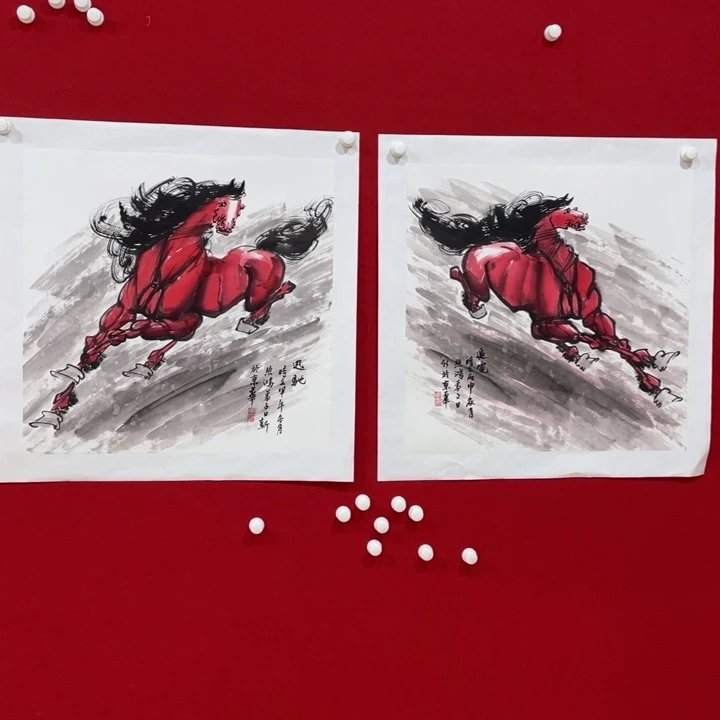 日新画作欣赏作品