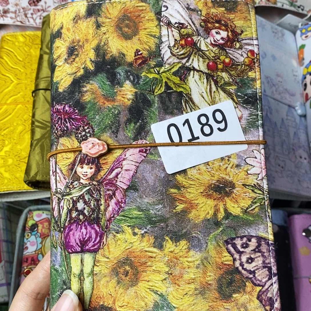 织绣A6 活页不加纸0189