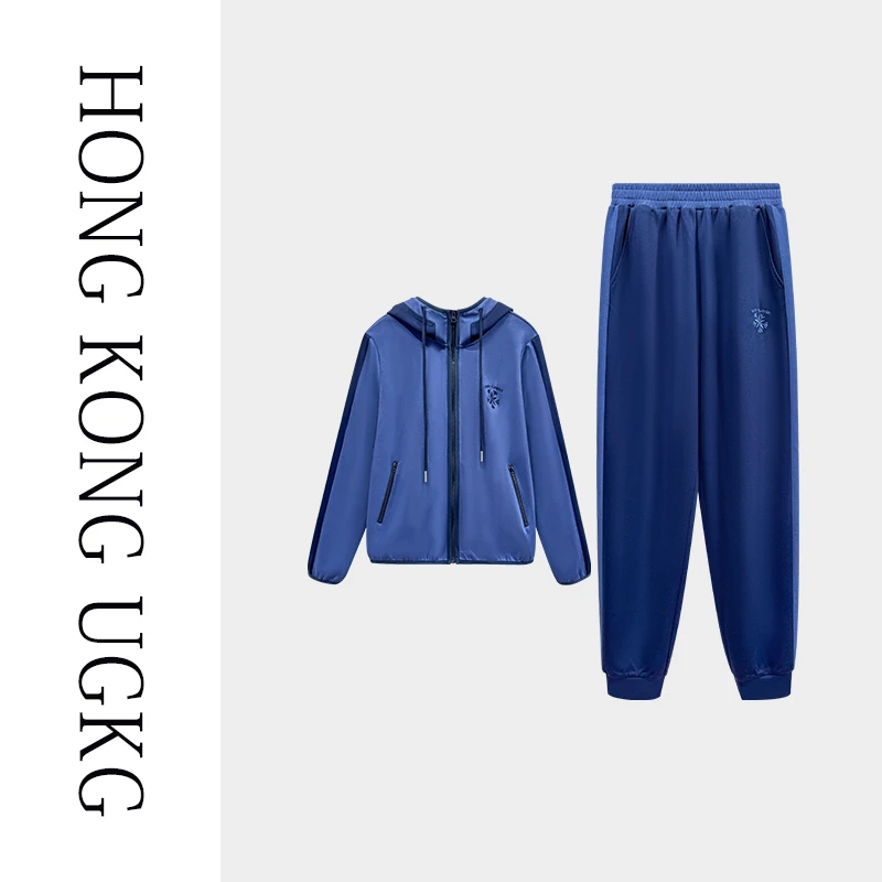 香港UG&KG2025时尚女装高级感套装休闲运动裤子两件套73252ZH019
