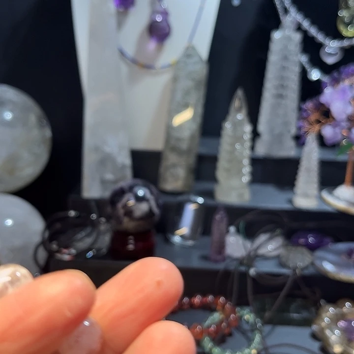 未镶嵌水晶手链粉幽灵