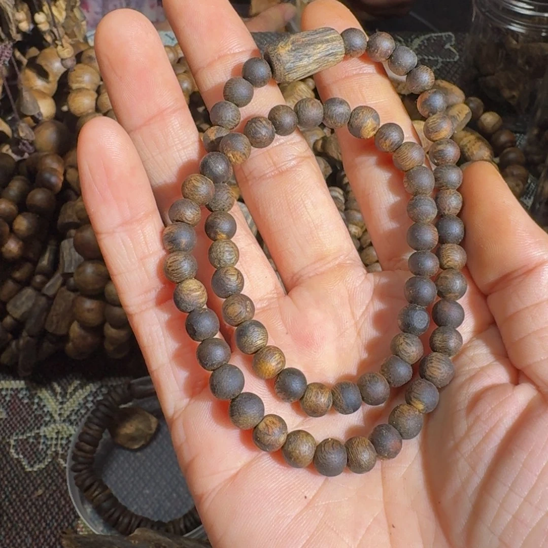 沉香枕沉香紫棋老料0.6沉水21.9克