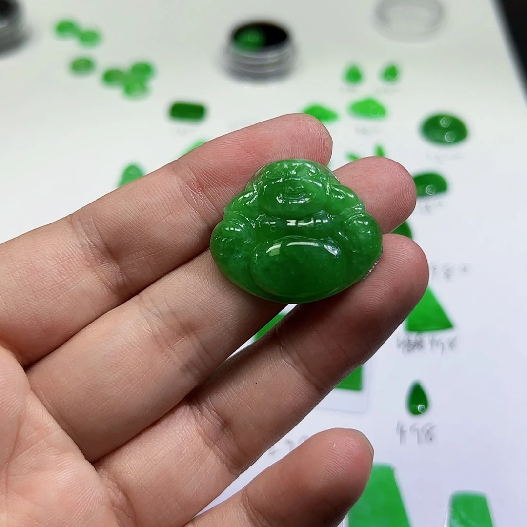 裸石翡翠天然缅甸A货翡翠