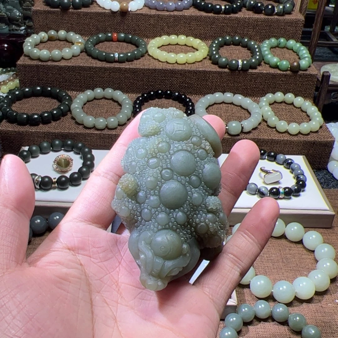 未镶嵌手链和田玉（糖玉）