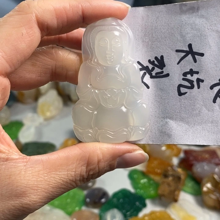 玛瑙/玉髓吊坠(不含链)未镶嵌