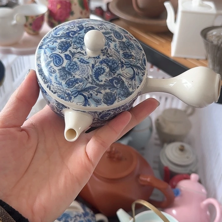 微瑕陶瓷茶具茶杯茶壶