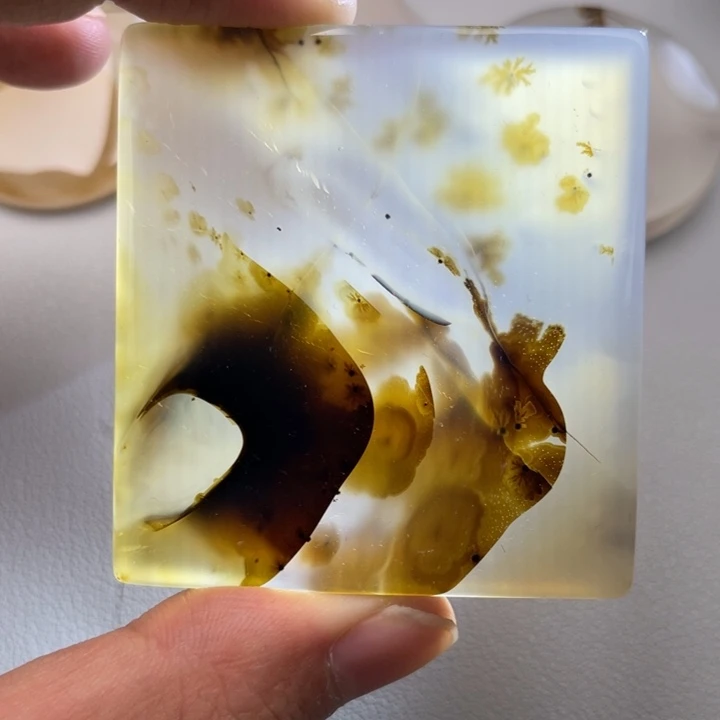 玛瑙/玉髓颈饰未镶嵌老*