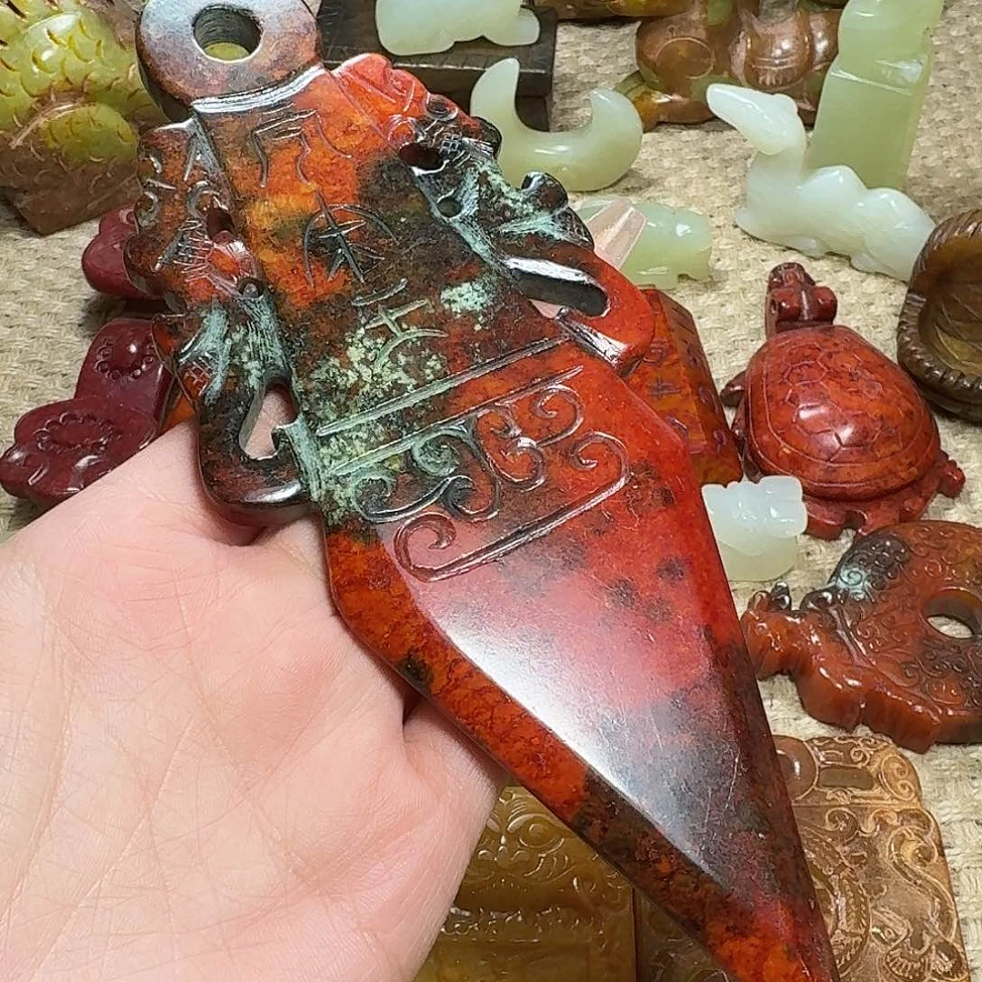 白玉菩提吊坠挂件