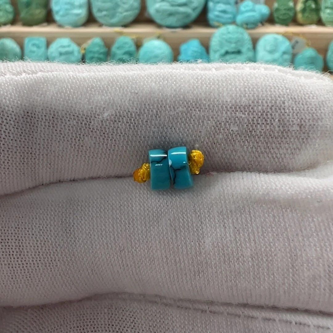 未镶嵌绿松石隔片5.4mm