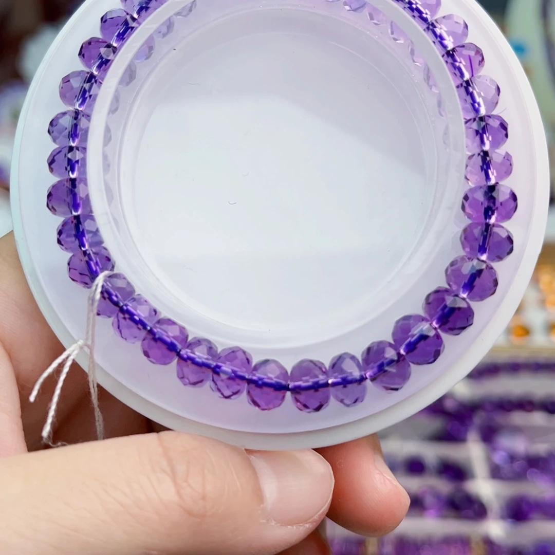 水晶手串未镶嵌天然保真