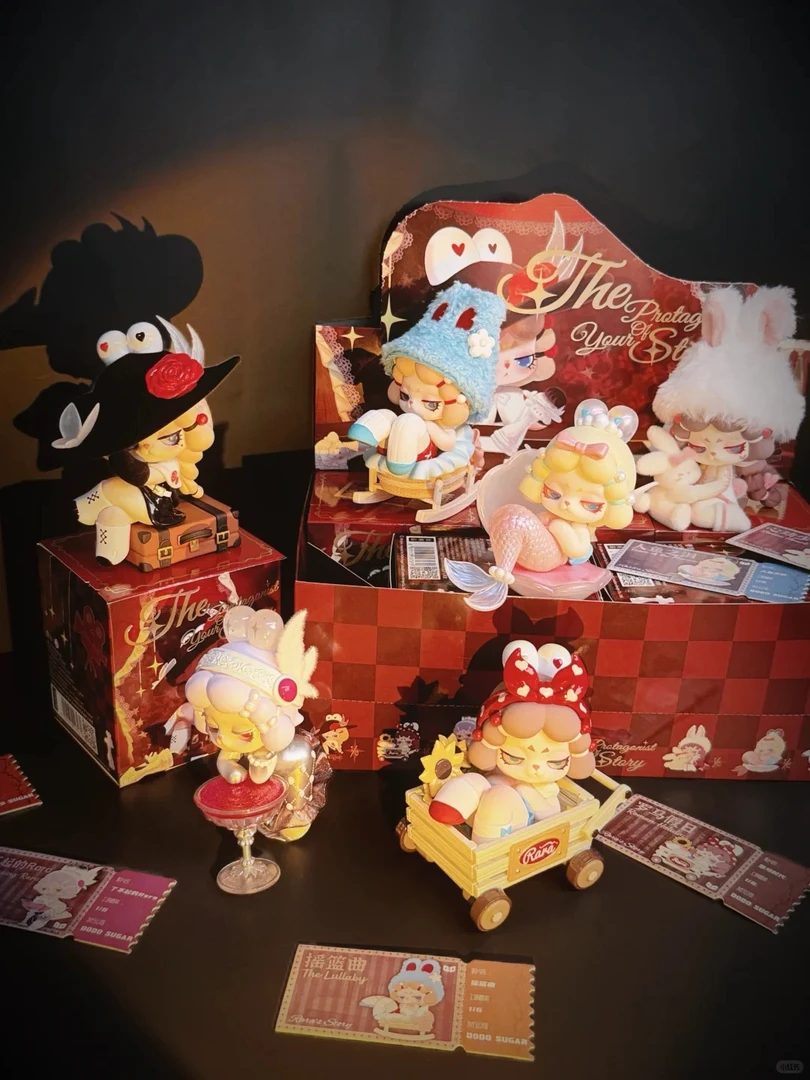 【拆盒】RARA二代人生主角系列盲盒摆件潮玩公仔手办女孩生日礼物