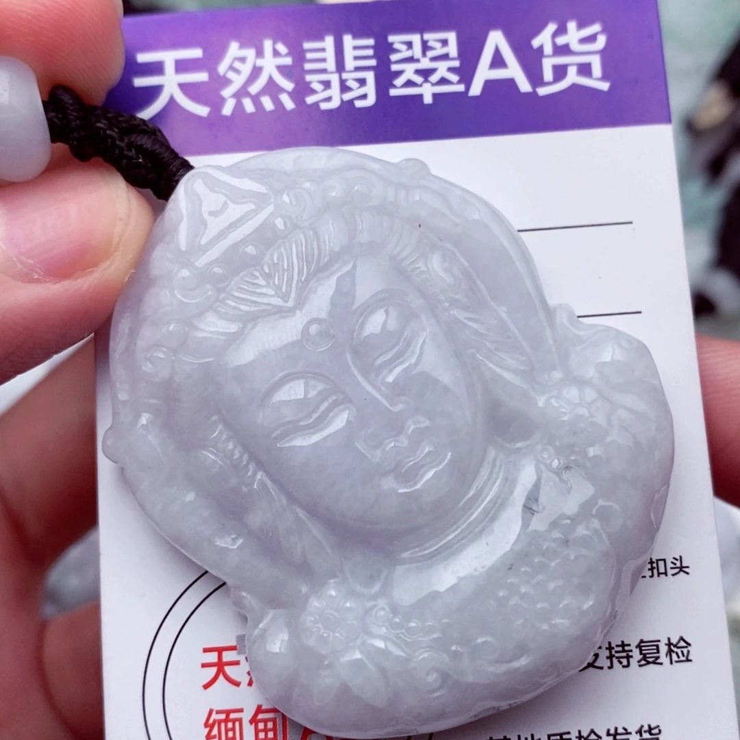 翡翠未镶嵌挂件翡翠