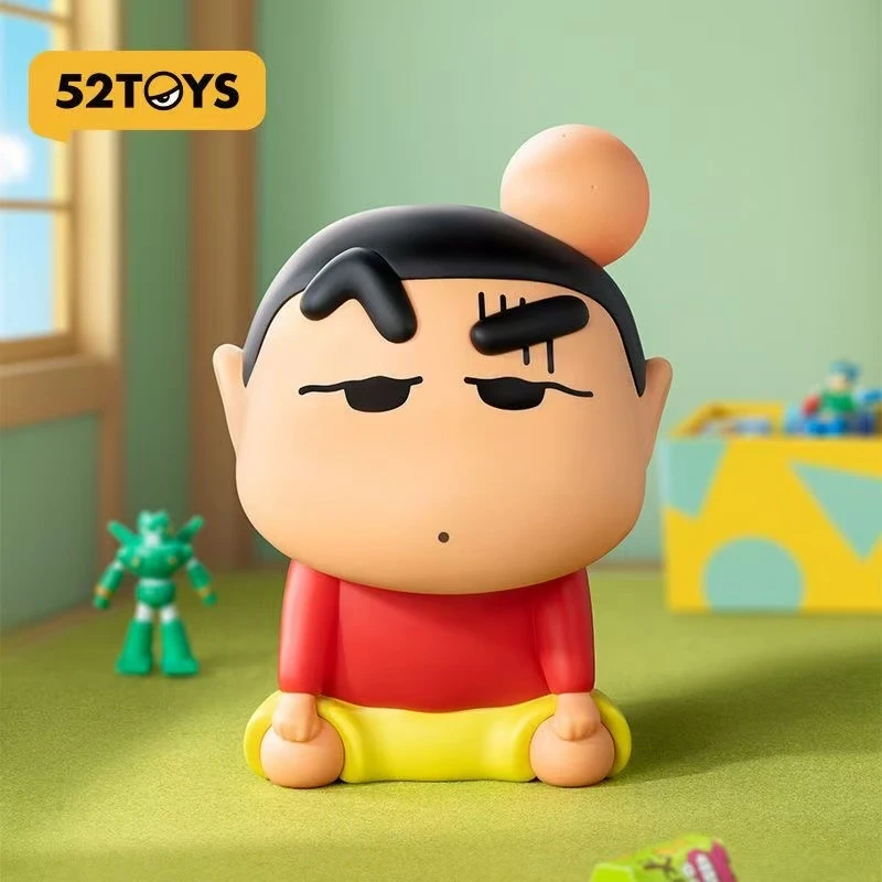 52TOYS蜡笔小新限定版头长包小新大体手办潮玩具公仔礼物摆件正版