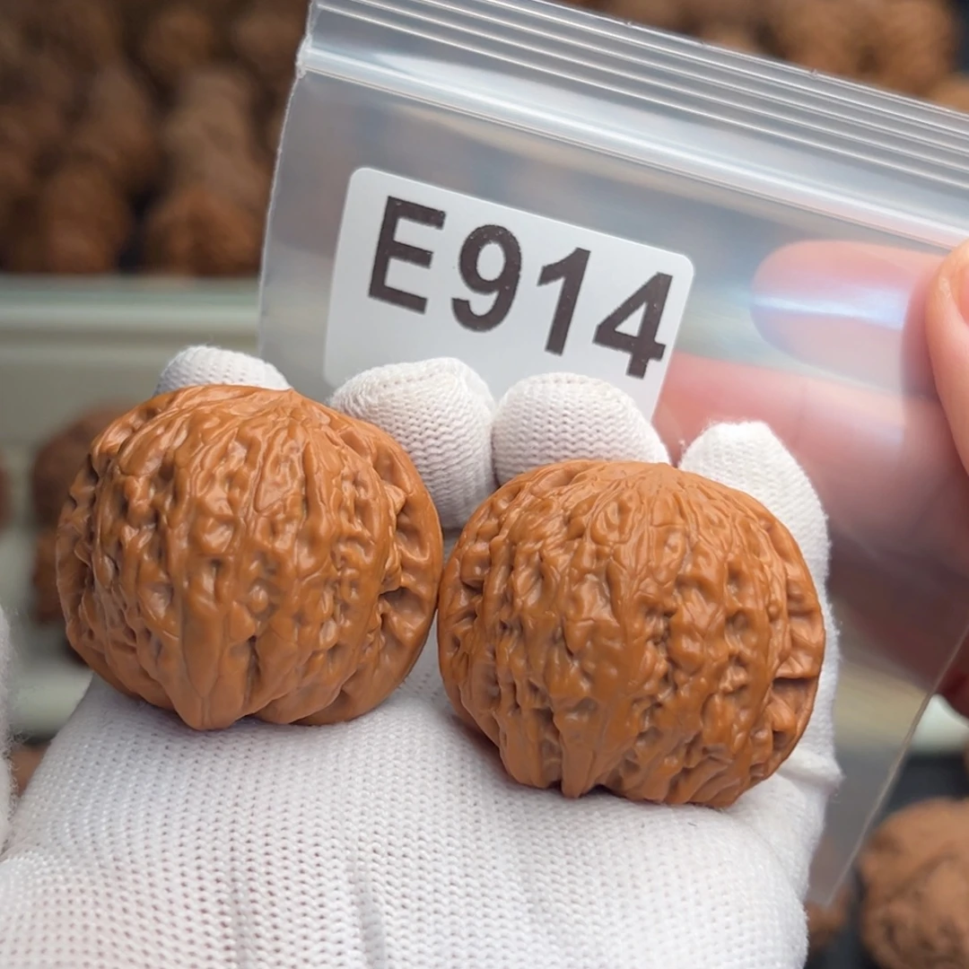 歸***網手串文玩核桃E914铁锤39.5