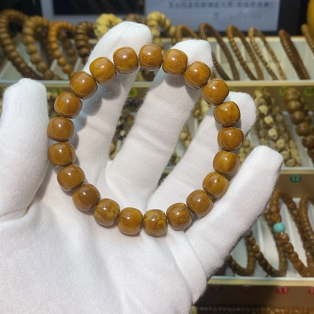 紫金鼠手串  11+实心老型手串