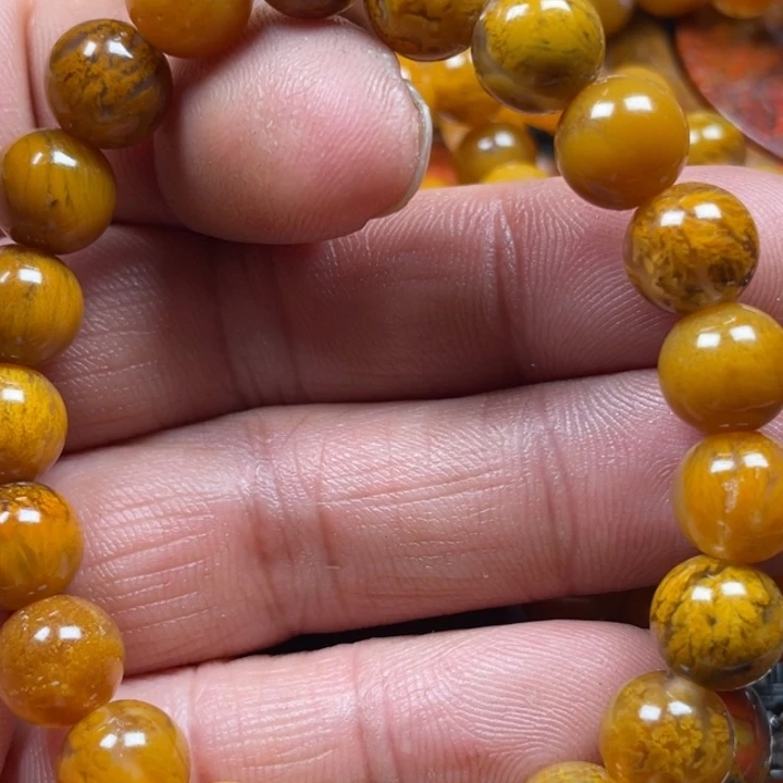 橙***子玛瑙/玉髓未镶嵌颈饰