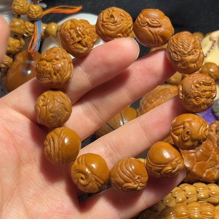 手串/手链橄榄核十二生肖恶僧