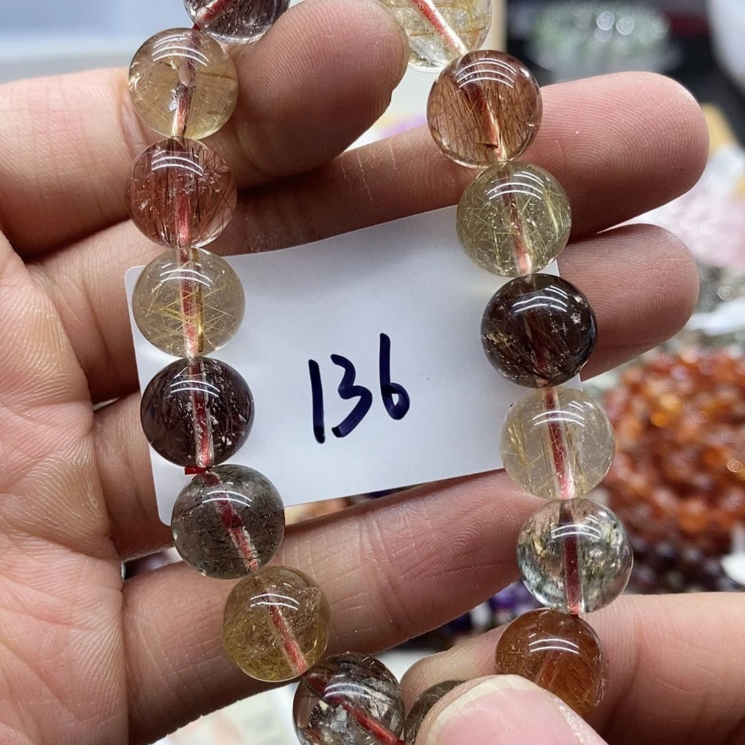 水晶手链未镶嵌天然