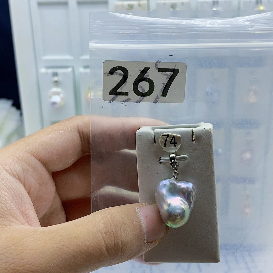 颈饰合金淡水珍珠