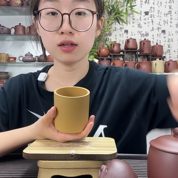 茶杯紫砂原矿黄段主人杯一个250CC左右没礼盒