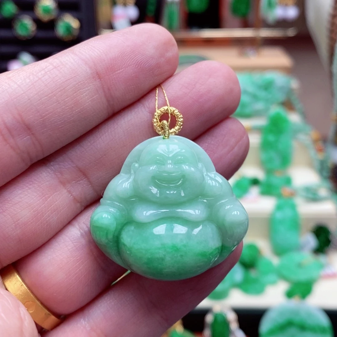 颈饰未镶嵌翡翠翡翠吊坠