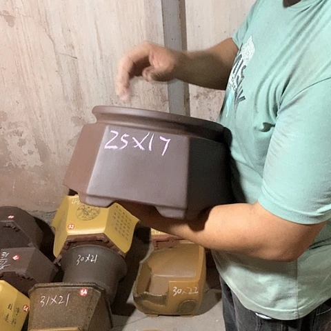 花盆紫砂手工艺品