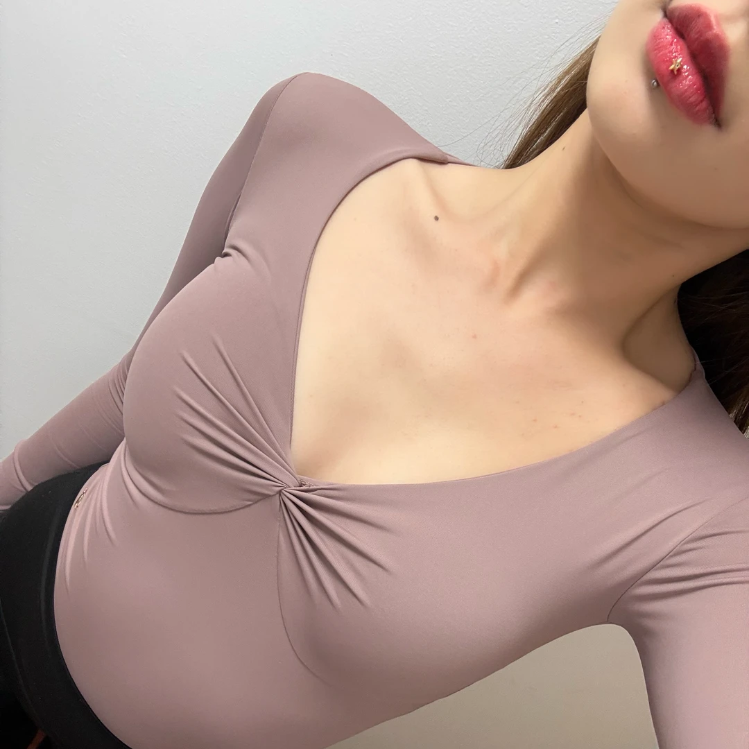 LOYAL舞服 韩系 扭结 纯欲风 拉丁国标舞服 自带胸垫底裤