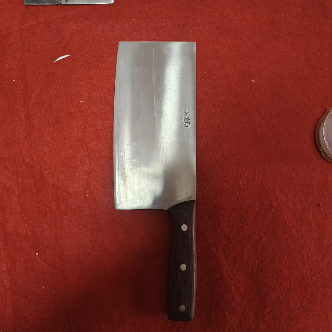 夹钢9Cr18MoV不锈钢女士款小菜刀八两左右重不可砍骨