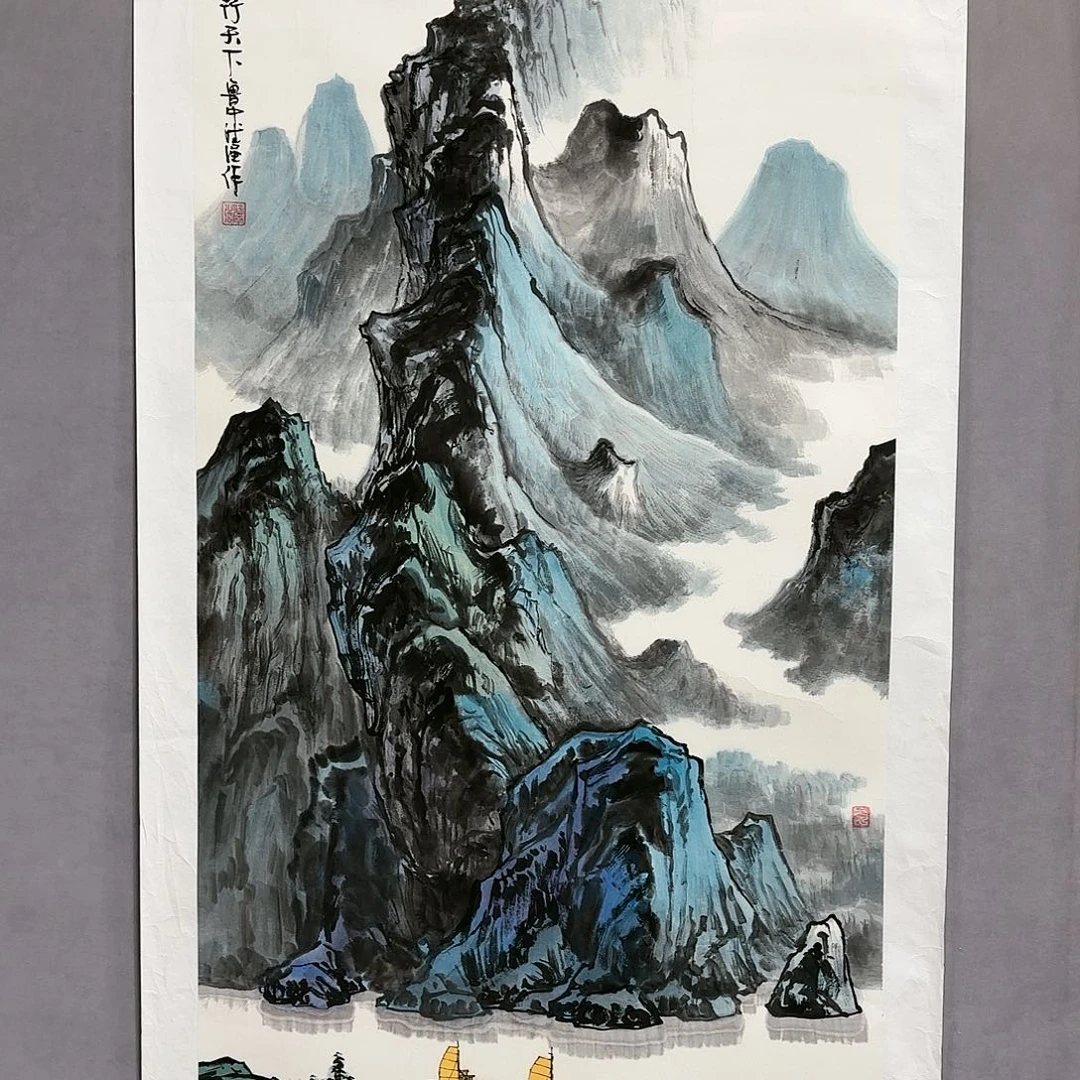 国画国画纯手绘作品请放心去藏