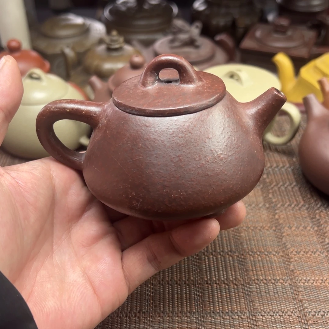 茶壶紫砂宜兴原矿紫砂150毫升容量