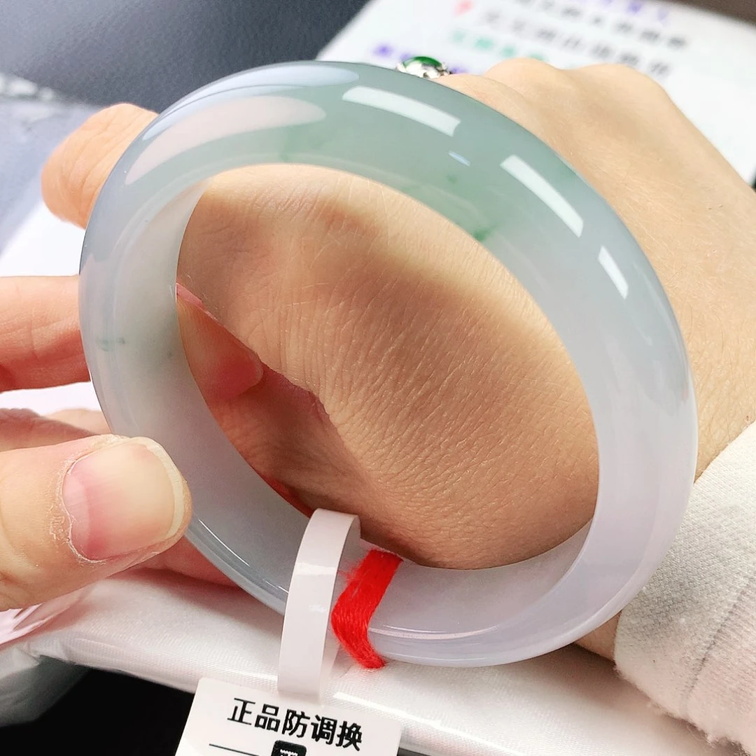 未镶嵌手镯翡翠57圈