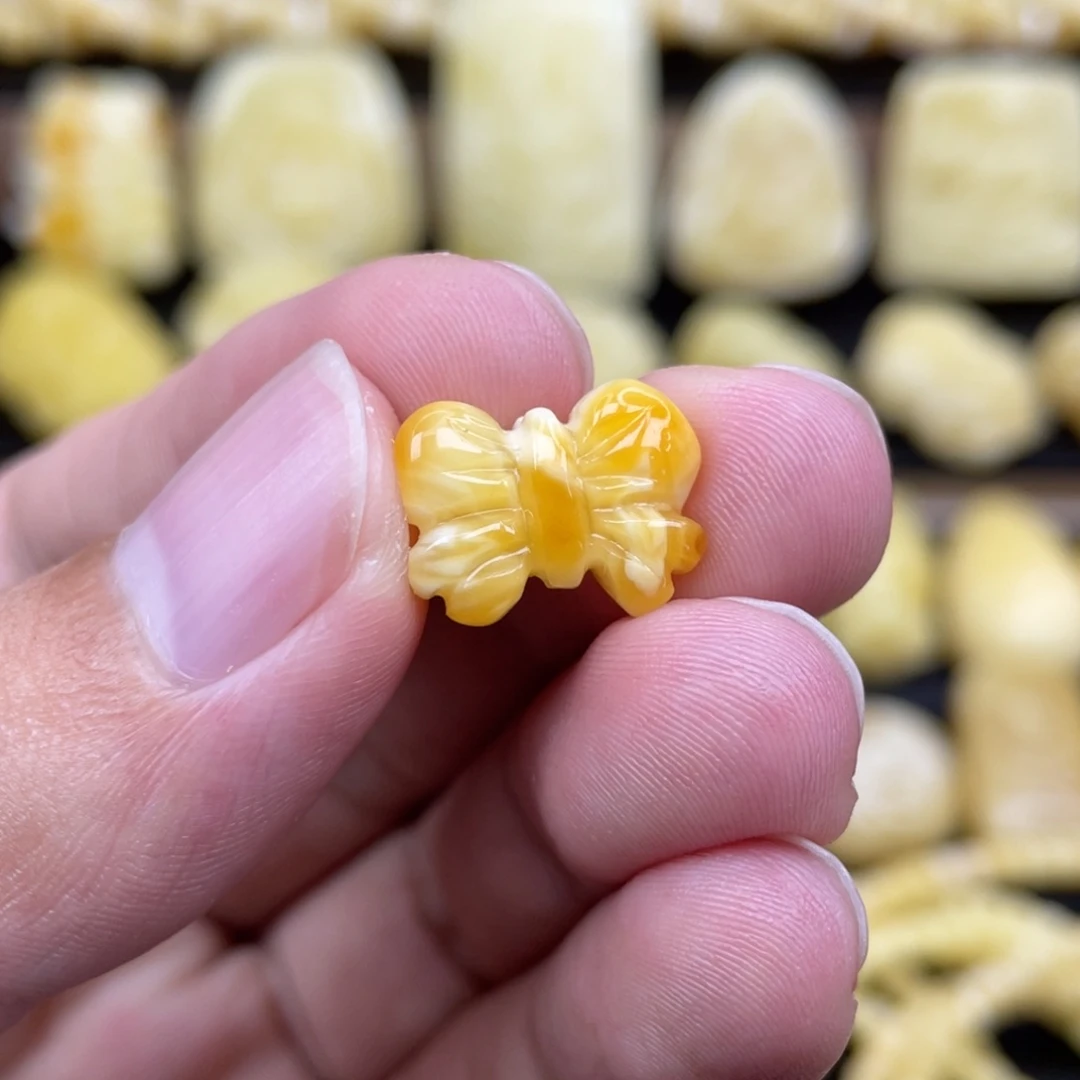 裸石琥珀未镶嵌琥珀蜜蜡