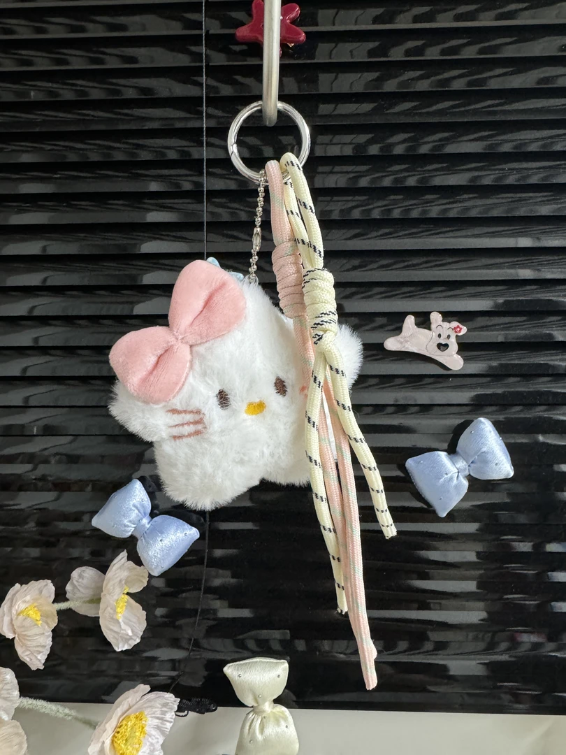 毛绒秋冬卡通钥匙扣新款超萌diy手工