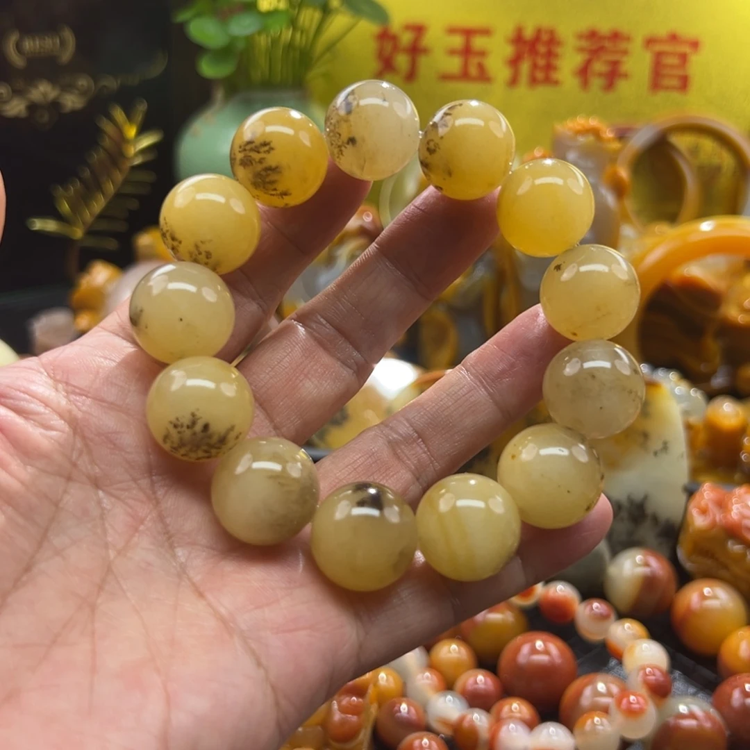 石英质玉未镶嵌颈饰