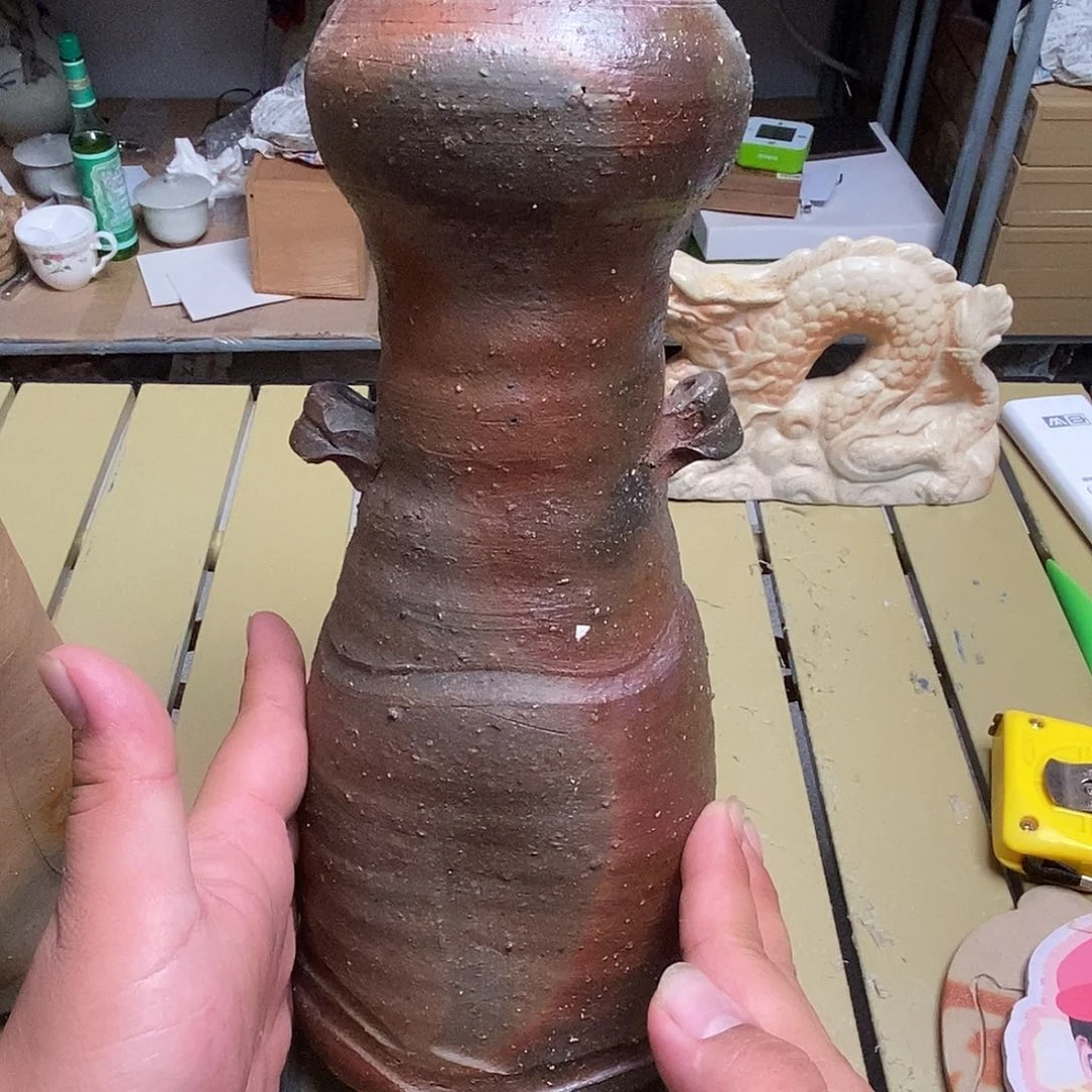 备前茶具默认微瑕不退不换看好在拍