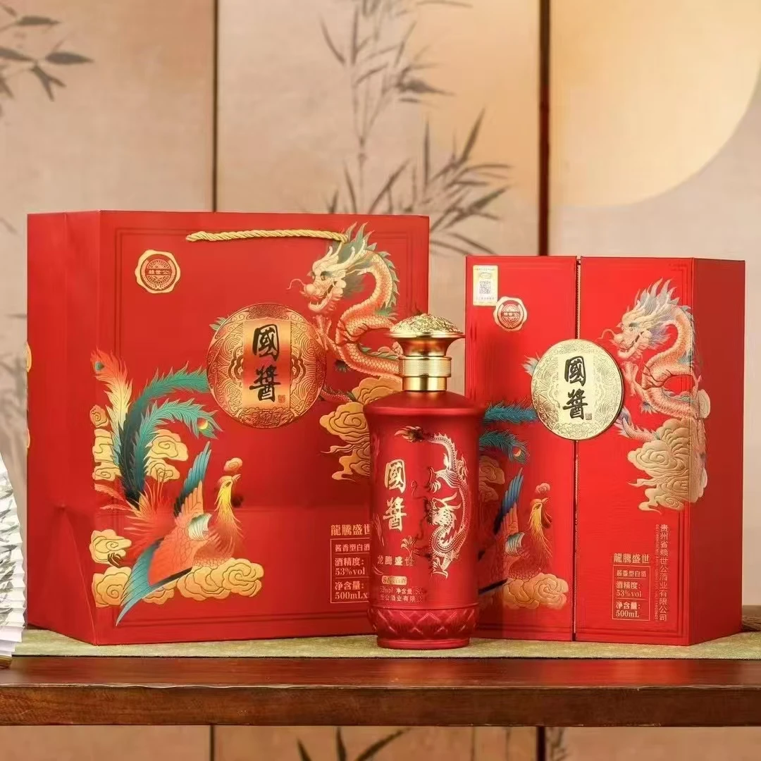 赖世公·国酱 龙腾盛世53度酱香型白酒 高端礼盒装500ml*1瓶