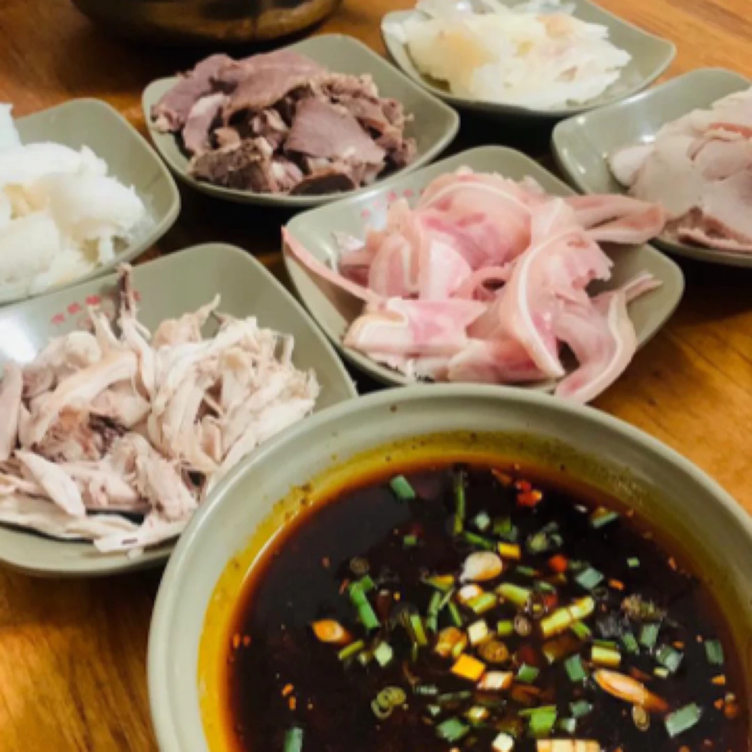 白砍鸡（熟鸡肉约160g）