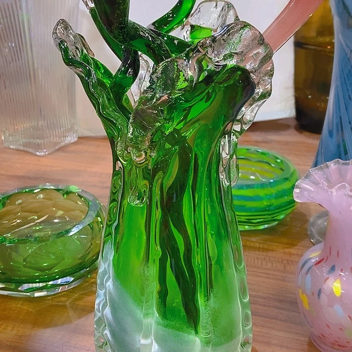 琉璃琉璃花瓶花33口10元