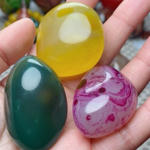 未镶嵌玛瑙/玉髓珠宝奇石阿*