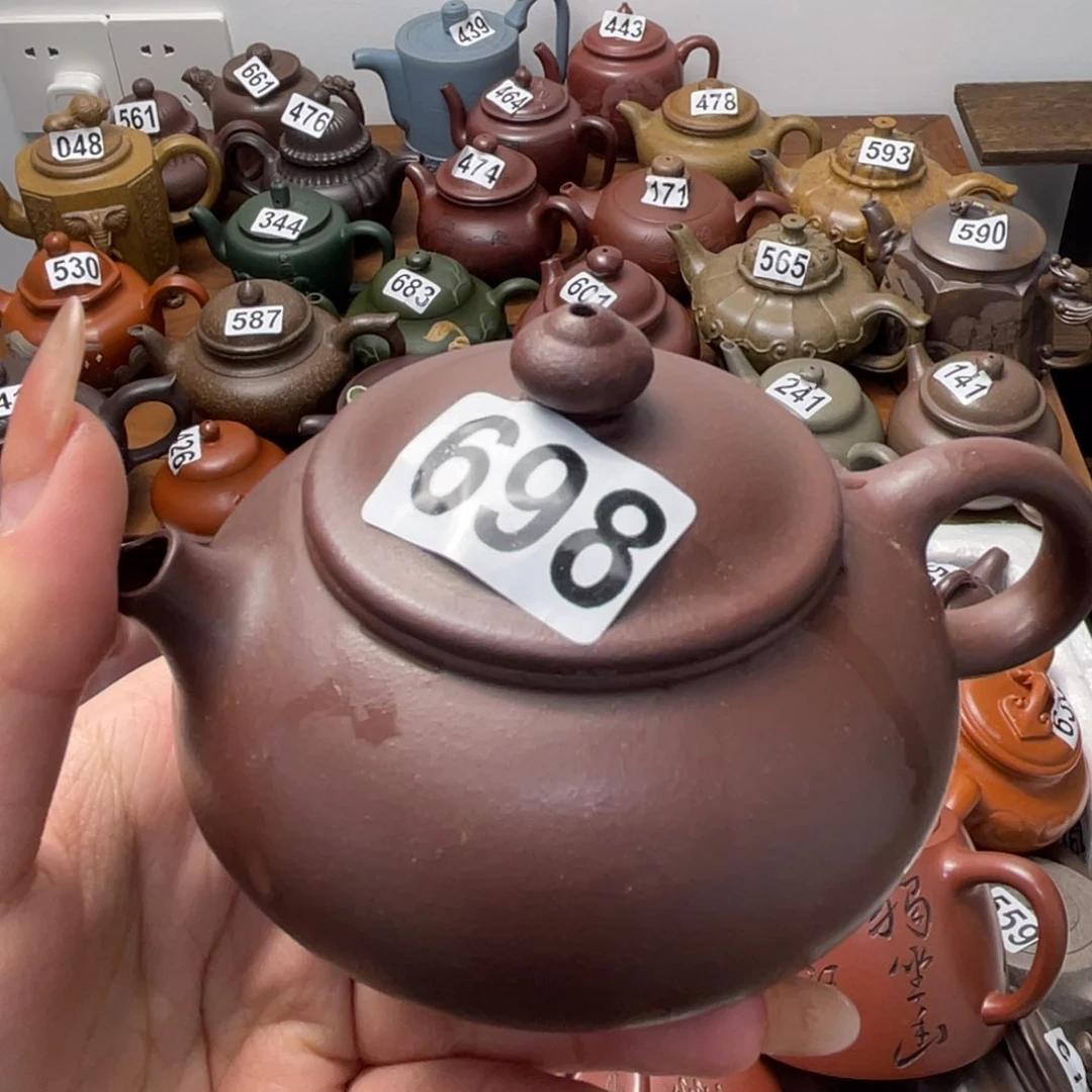 紫砂茶壶李*李紫砂微瑕