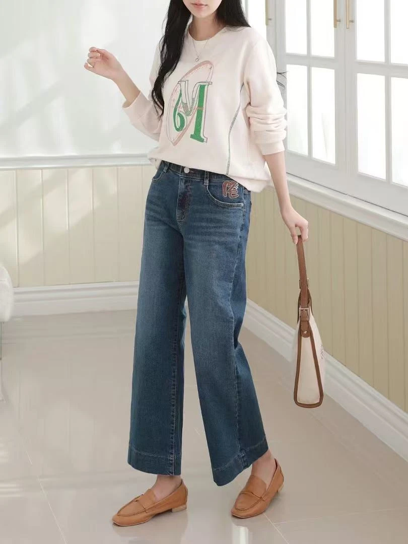 吸引你韩国正品新款洋气牛仔裤