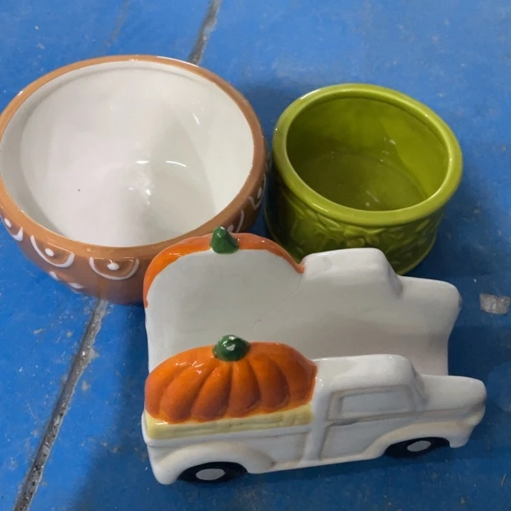 摆件               瑕疵。