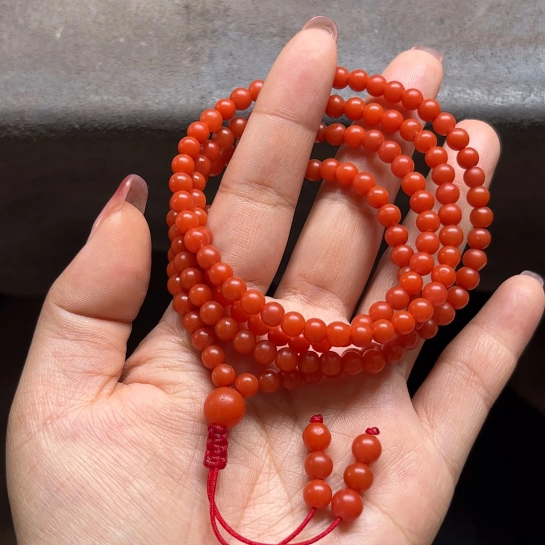 未镶嵌手串南红玛瑙