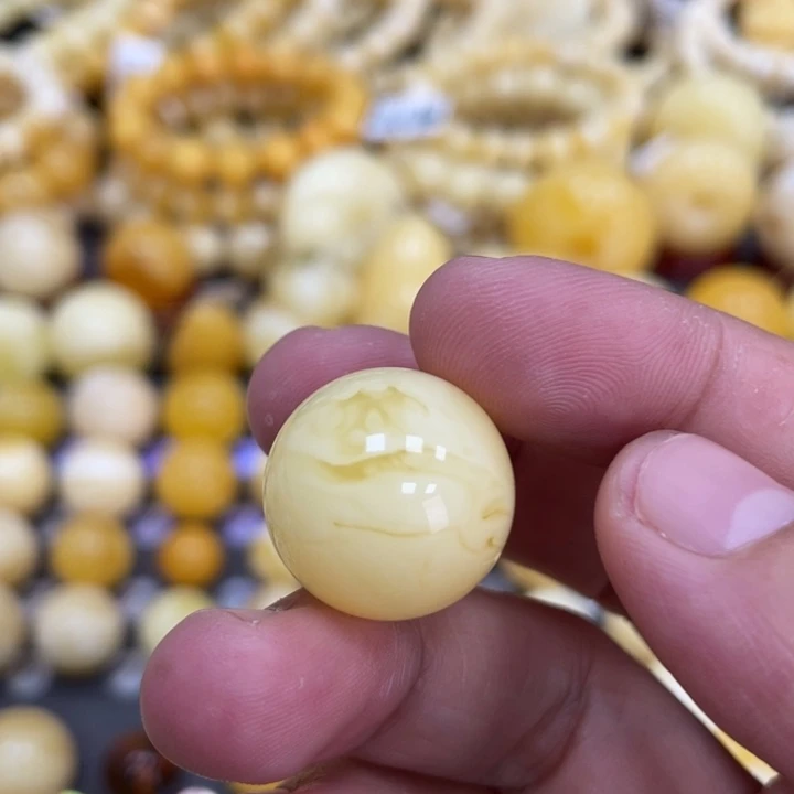 裸石蜜蜡未镶嵌19.4mm
