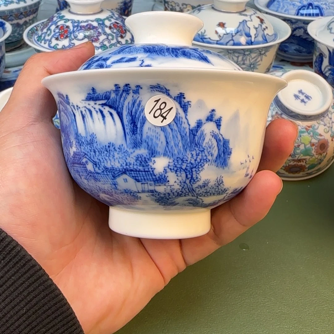 景德镇手工手绘茶具184