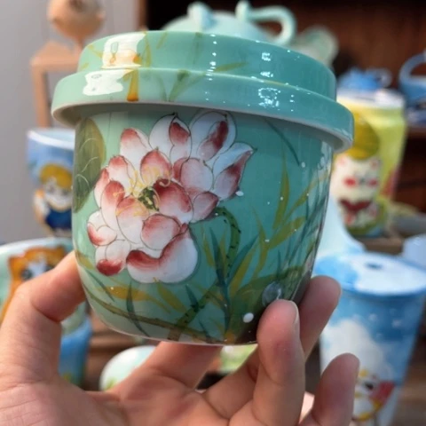 炉景德镇釉下手绘陶瓷